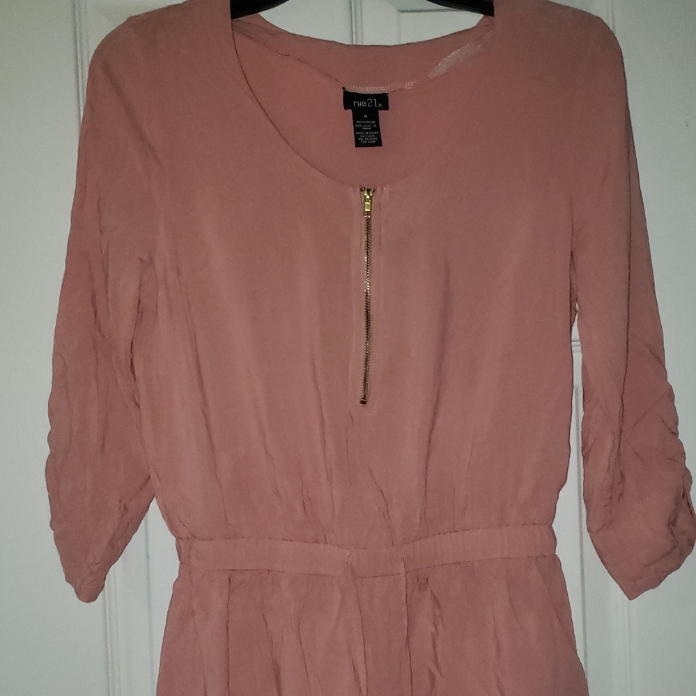 Pink romper